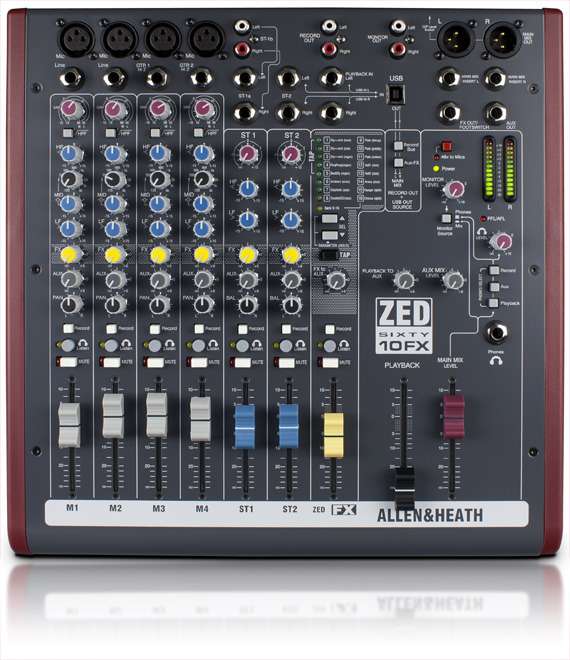 ALLEN & HEATH ZED60-10FX