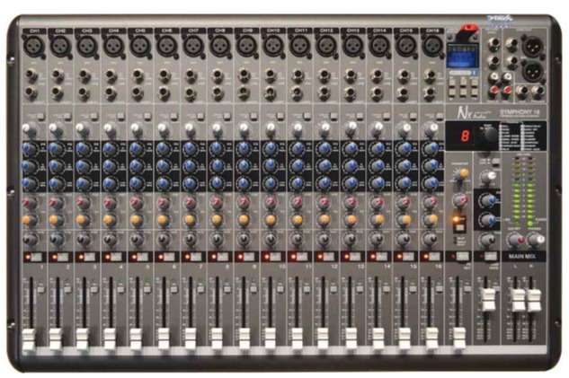 NX AUDIO SYMPHONY16-2 LIVE MIXER 16CH